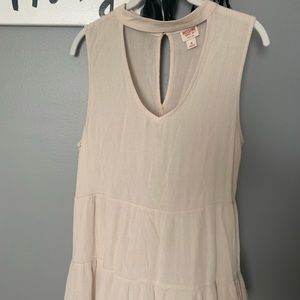 Tunic with Front Cutout